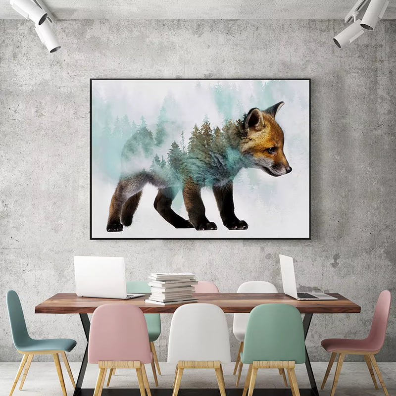 Modern Minimalist Animal Wall Prints