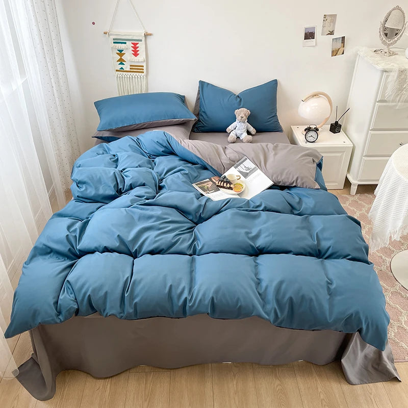 Soft Washed Cotton Bedding Set