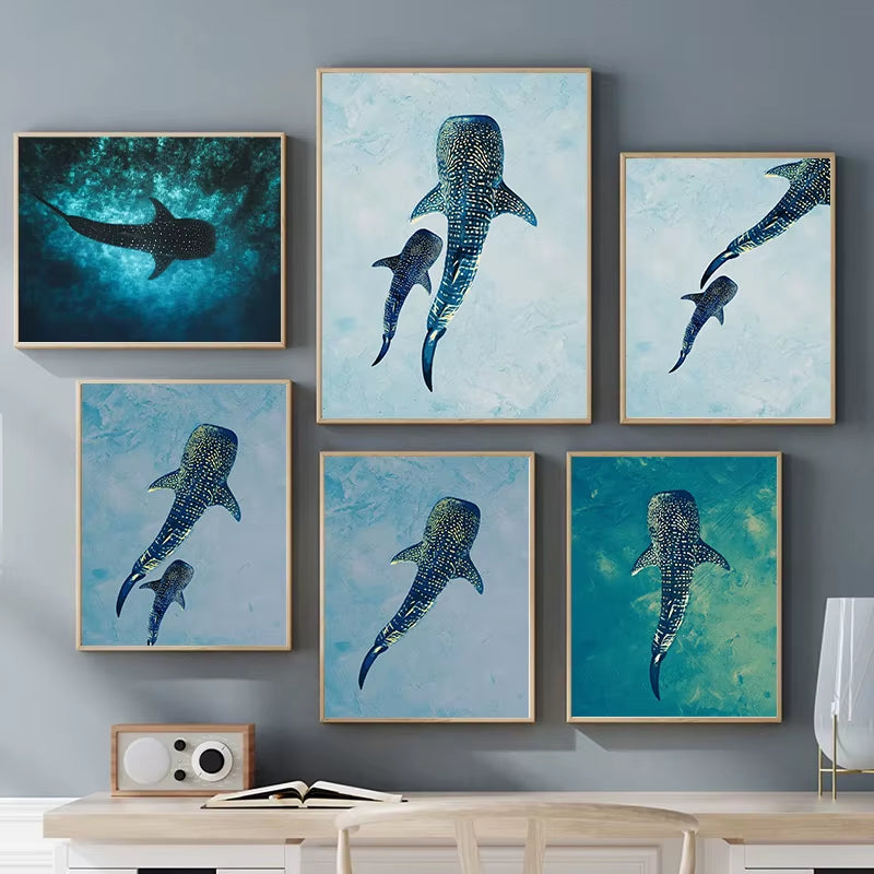 Marine Wildlife Wall Print