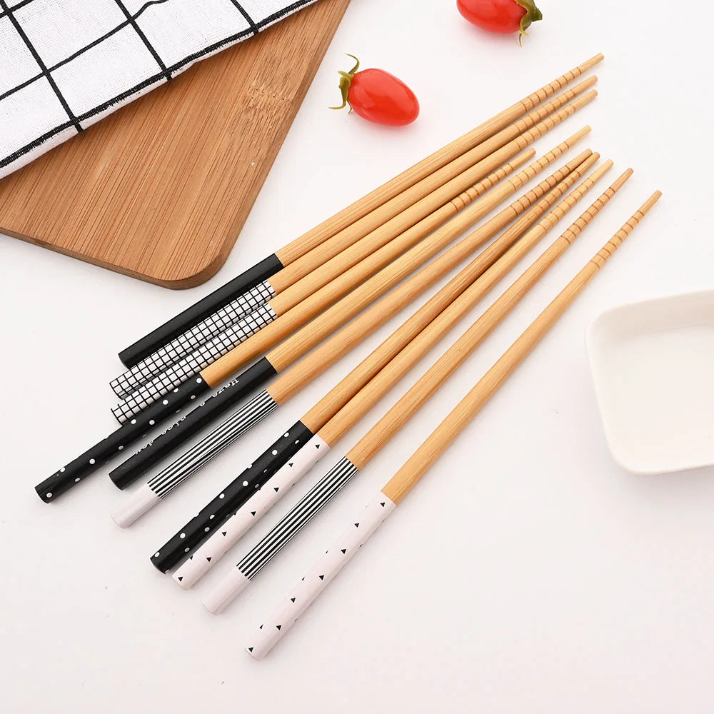 Reusable Bamboo Wooden Chopsticks