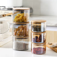 Sealed Glass Food Storage Jars