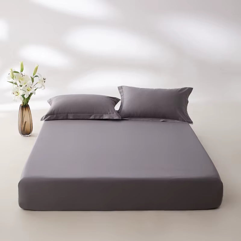 Luxury Egyptian Cotton Bed Sheet Set 800 Thread Count Bedding Sets 1 Piece Fitted Sheet 2 Pieces Pillowcase Soft Mattress Cover