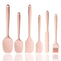 6Pcs Food Grade Silicone Spatula Set