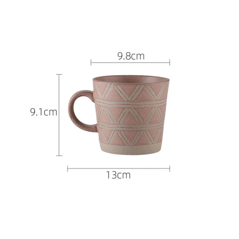 Nordic Handmade Ceramic Coffee Mug