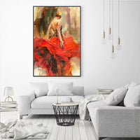 Spanish Flamenco Dance Wall Prints