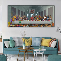 NBA Last Supper Wall Prints