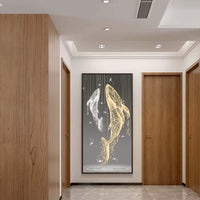 Luxury Luminous Whale Wall Prints