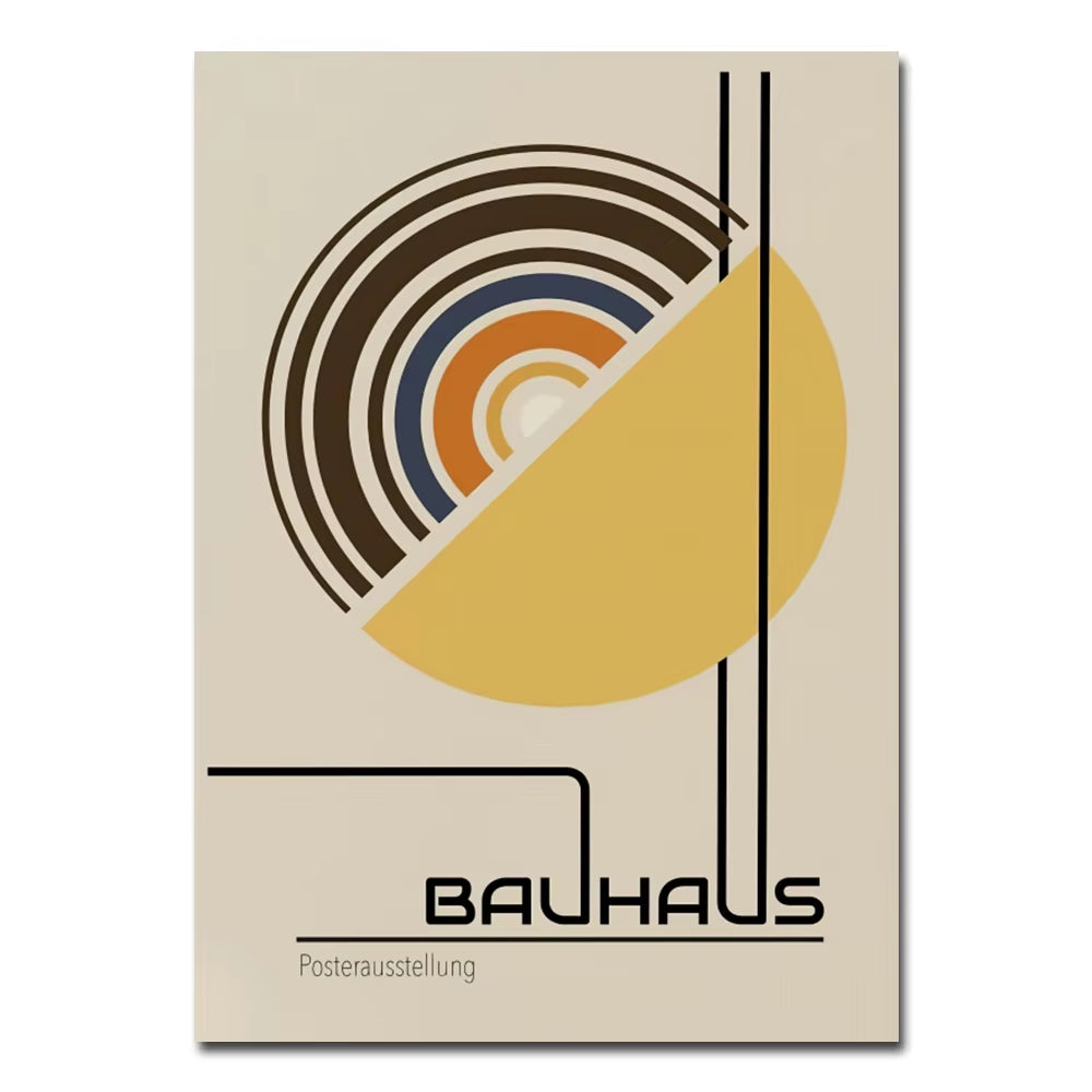 Bauhaus Modern Abstract Geometric Wall Prints