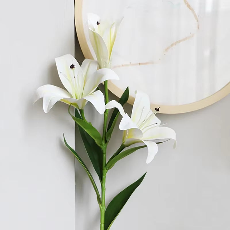 Artificial Lily Flowers for Displays