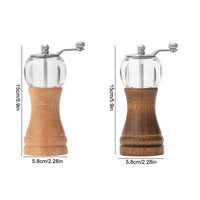 Wooden Salt and Pepper Grinders