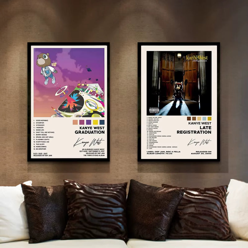 Rapper Album Cover Wall Prints