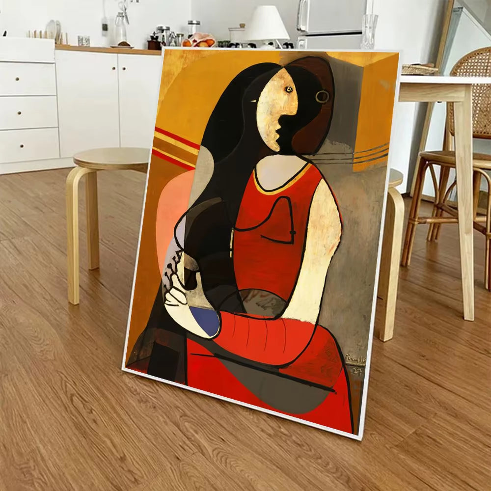 Classic Picasso Woman Wall Prints