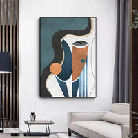  Picasso-Inspired Woman Wall Prints