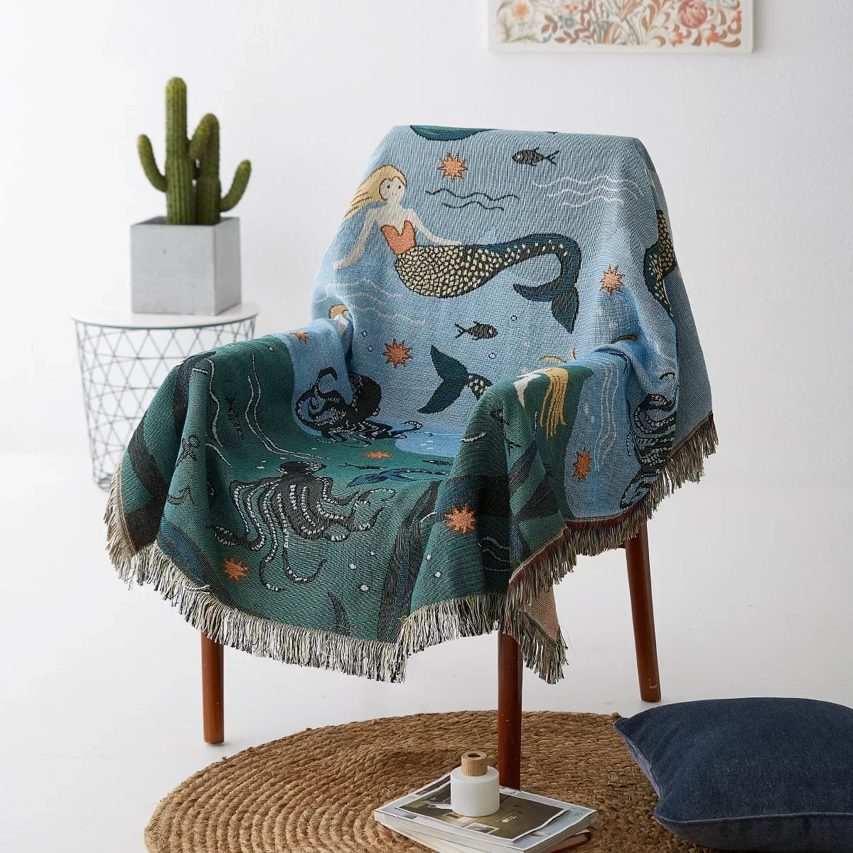 Under the Sea Throw Blanket