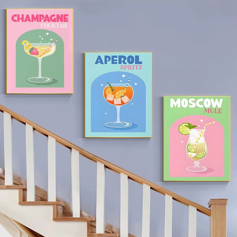 Cocktail Hour Wall Prints