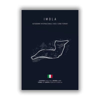 F1 Monaco Circuit Wall Prints