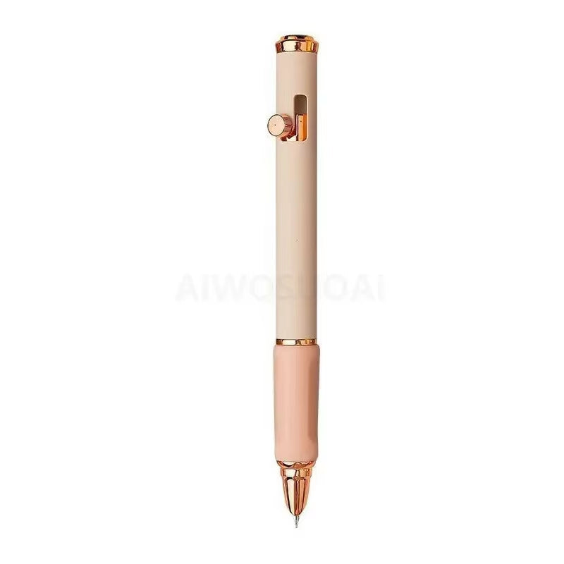 New Press Type Erasable Fountain Pen 0.38Mm Tip Replaceable Ink Sac School Writing Supplies Children'S Gifts Stationery