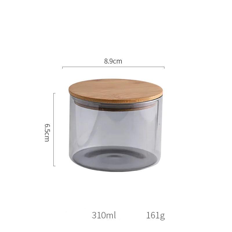 Sealed Glass Food Storage Jars