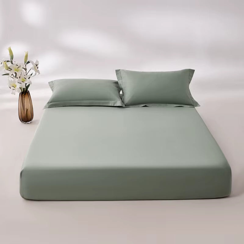 Luxury Egyptian Cotton Bed Sheet Set 800 Thread Count Bedding Sets 1 Piece Fitted Sheet 2 Pieces Pillowcase Soft Mattress Cover