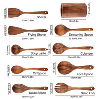 Natural Teak Cooking Utensils