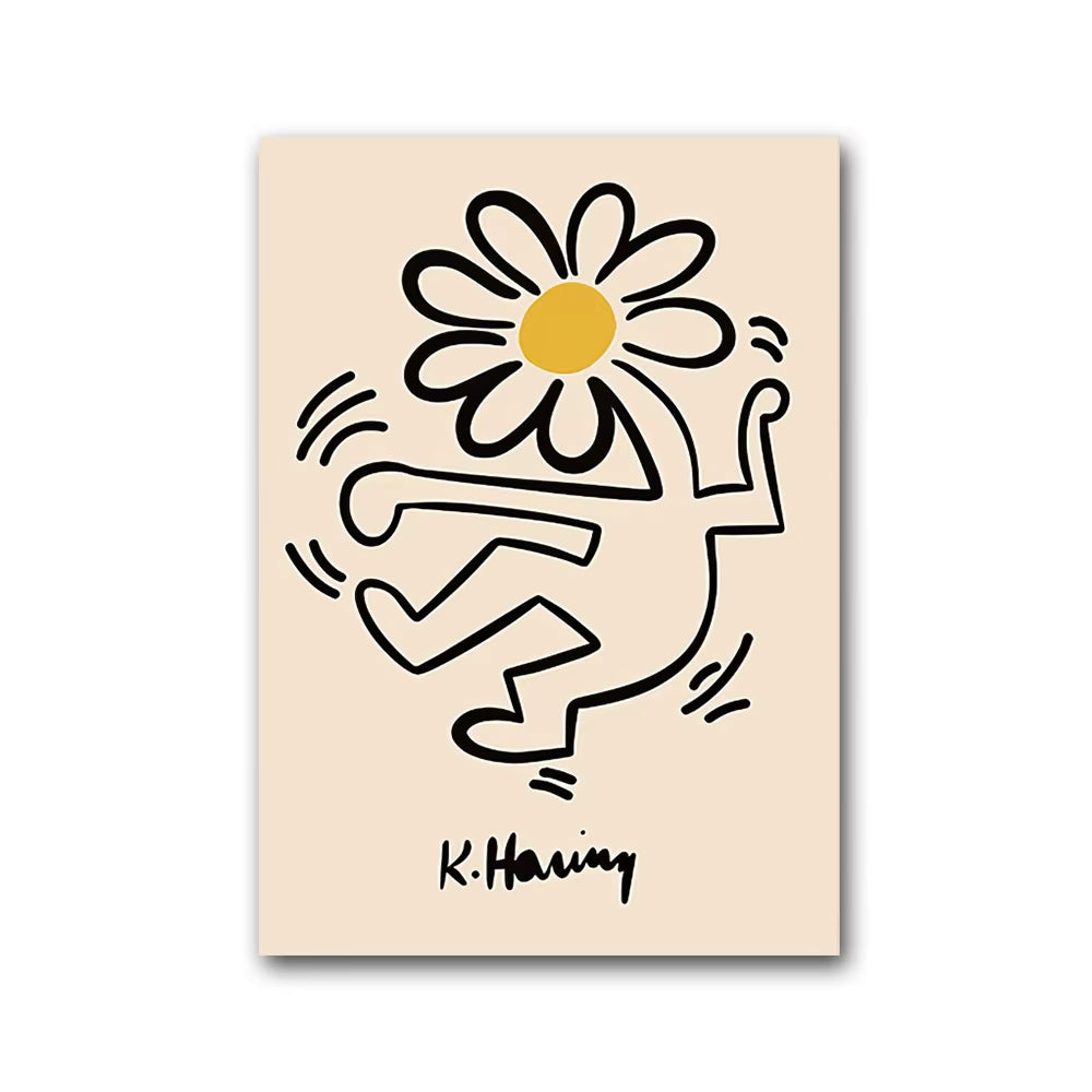 Abstract Yayoi Kusama & Matisse Wall Prints