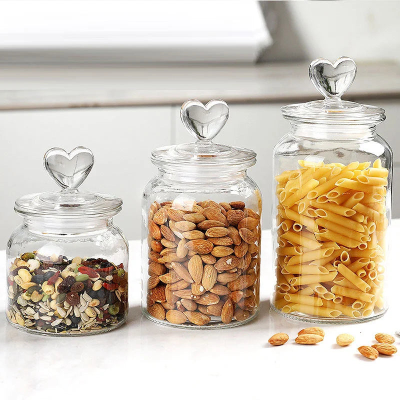 Glass Sealed Food Grade Storage Jars