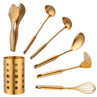 7Pcs Stainless Steel Cooking Utensil Set