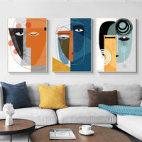 Abstract Woman Line Wall Prints