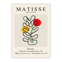 Matisse-Inspired  Wall Prints