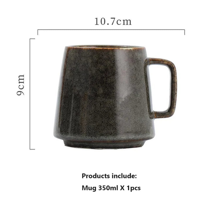 Japanese Glazed Ceramic Mug