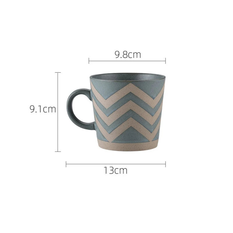 Nordic Handmade Ceramic Coffee Mug