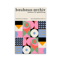 Bauhaus Colorful Geometric Wall Prints