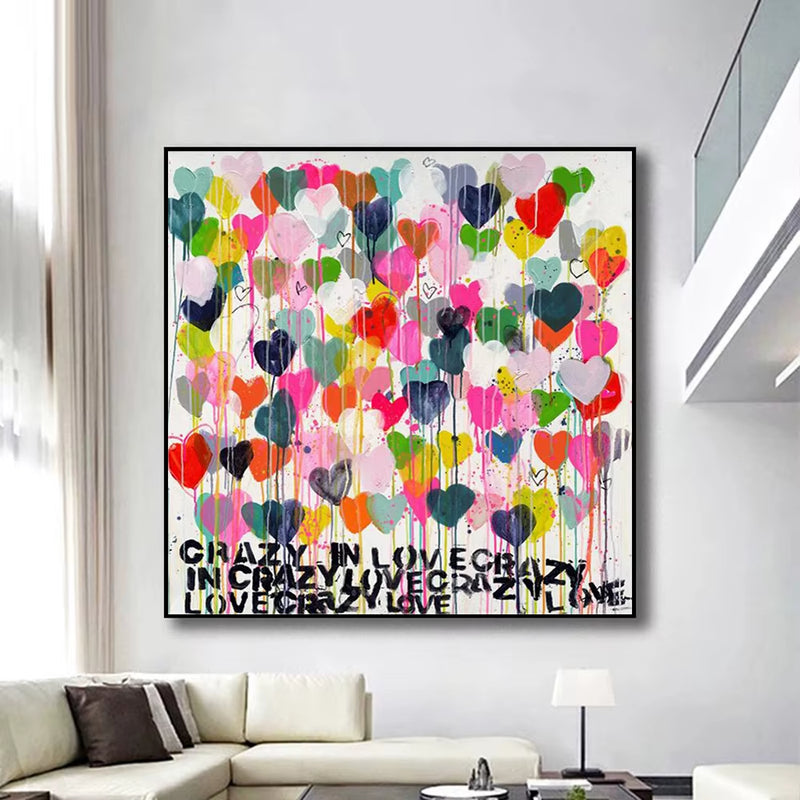 Street Graffiti Love Letter Wall Prints