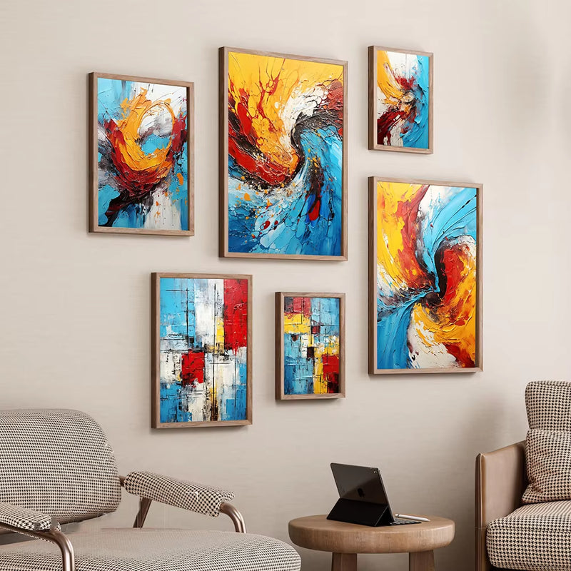 Colorful Abstract Wall Print