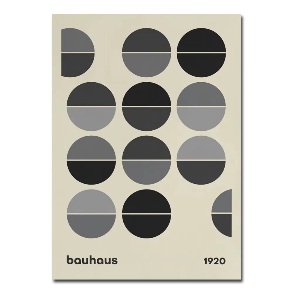 Bauhaus Modern Abstract Geometric Wall Prints