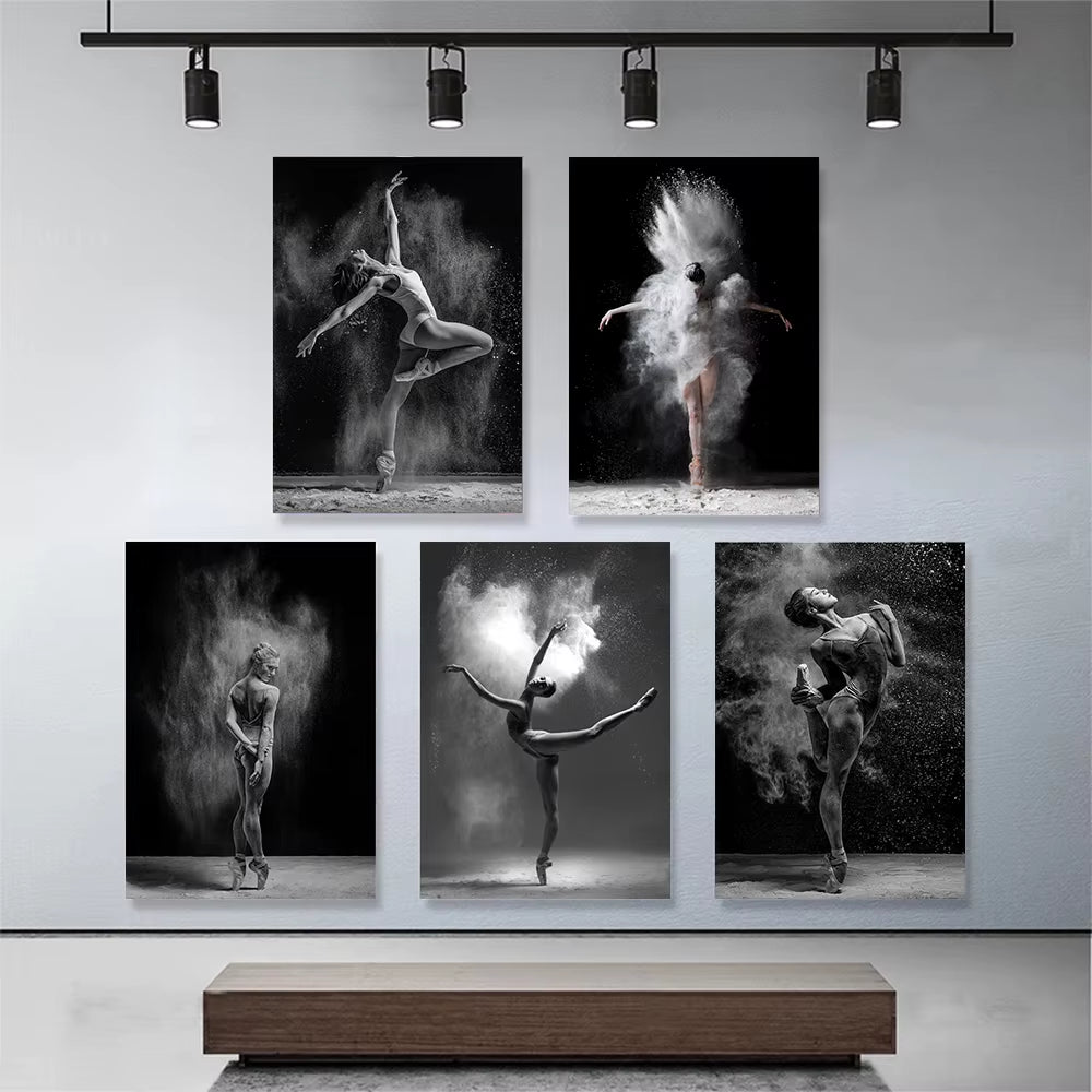 Black and White Ballet Wall Prints