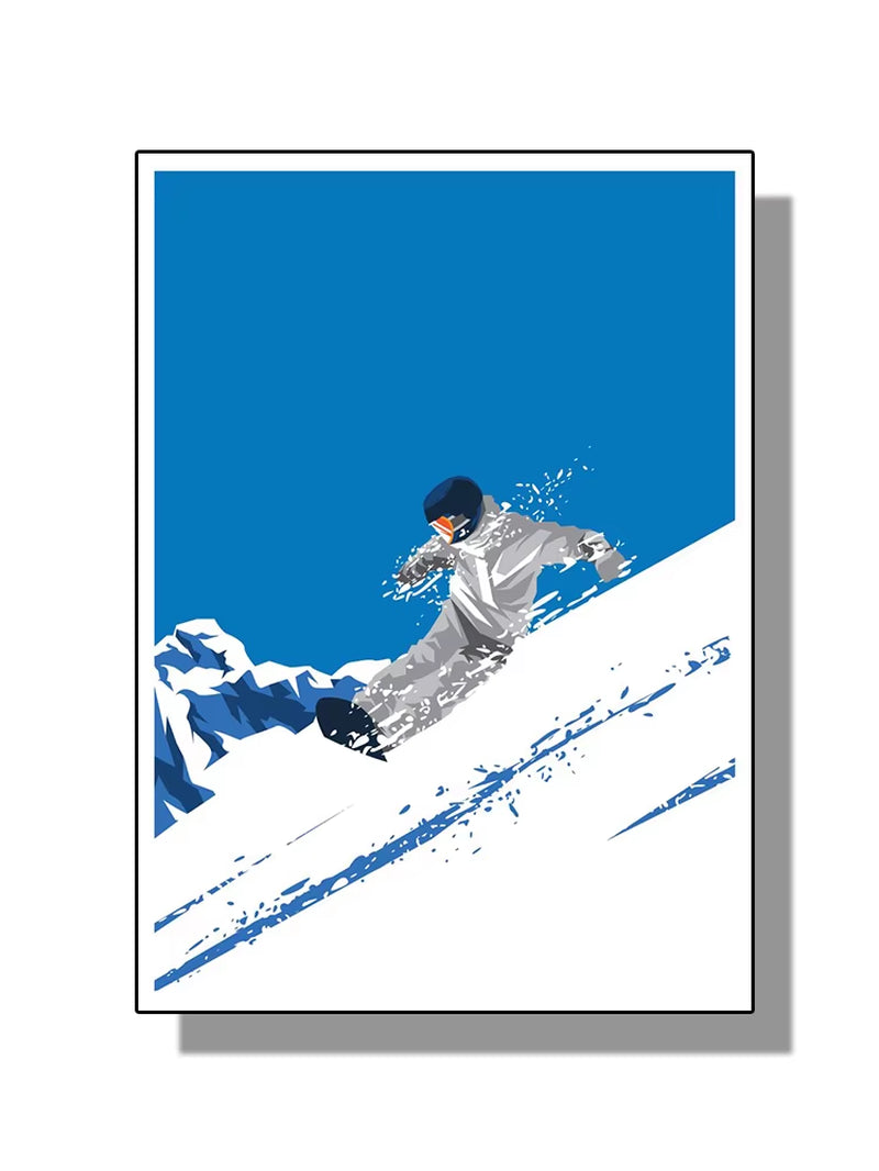 Winter Adventure Wall Print