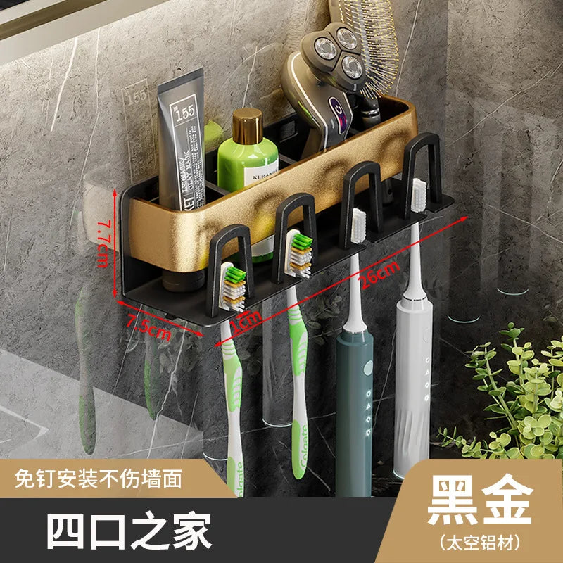 Modern Metal Toothbrush Holder