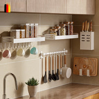 Multifunctional Wall-Mounted Storage Rack