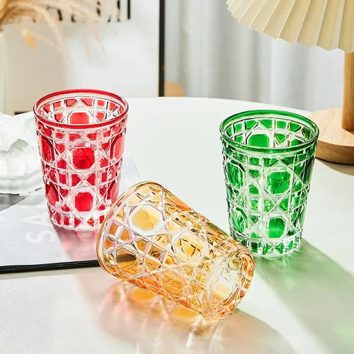 Geometric Colored Shot Glasses