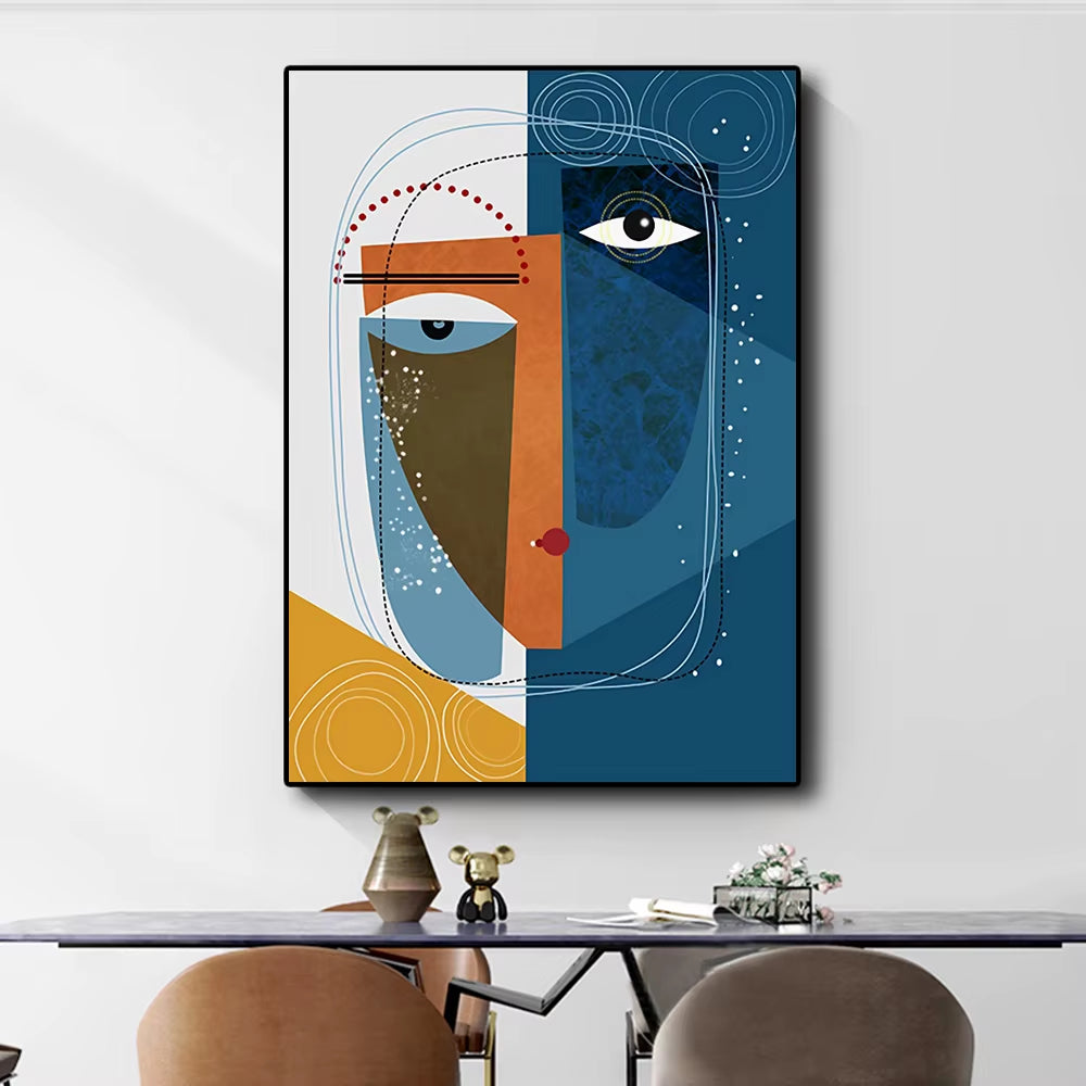 Abstract Woman Line Wall Prints