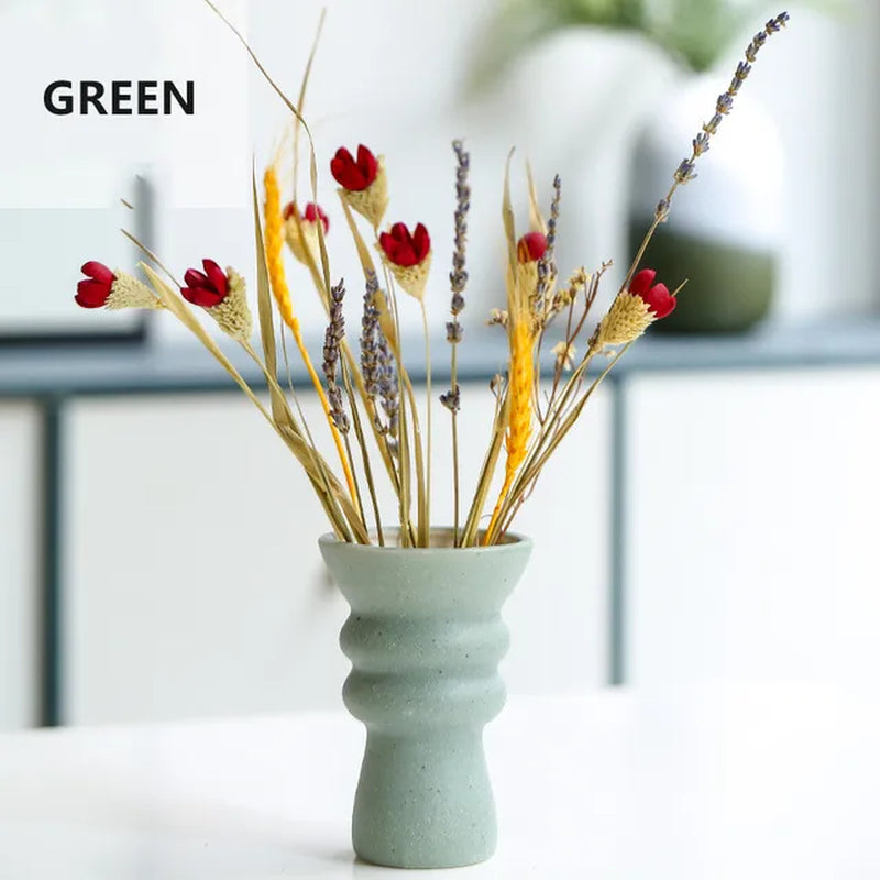 Nordic Creative Ceramic Flower Vases