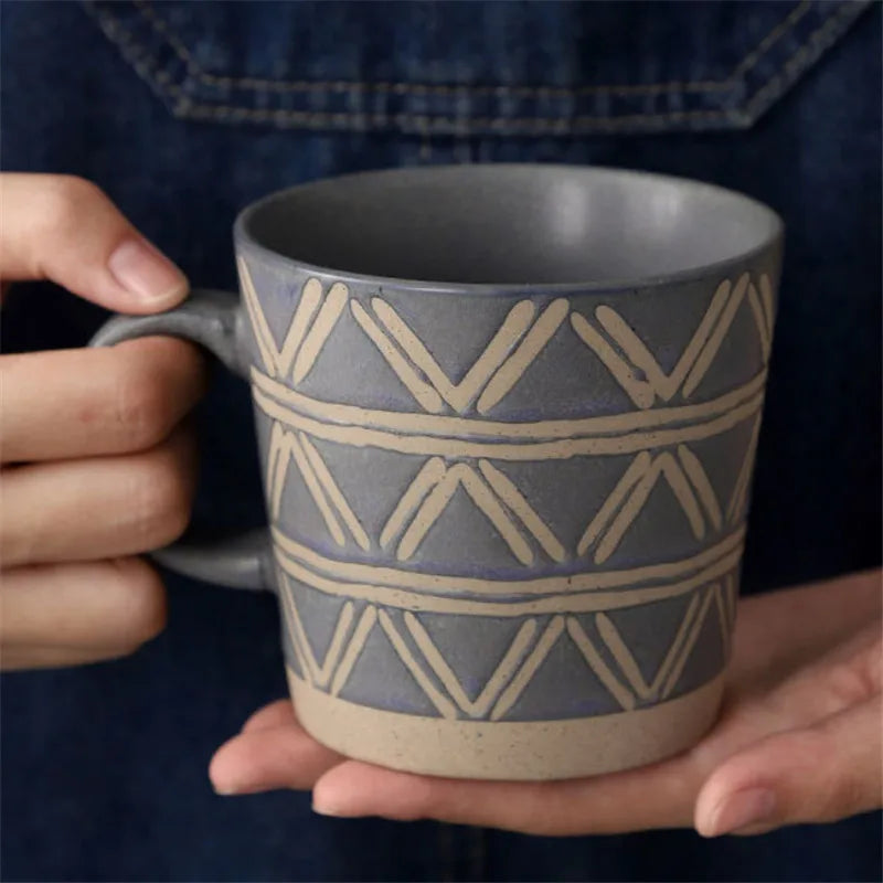 Nordic Handmade Ceramic Coffee Mug