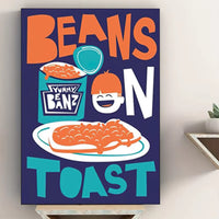 Bright Food Kitchen Wall Prints