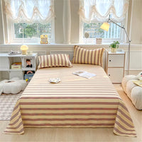 Breathable Double Linen Bed Sheet