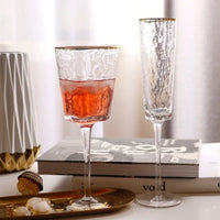 Golden Edge Cocktail Glasses