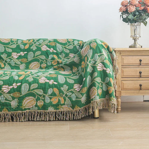 Printed Multifunctional Sofa Blanket