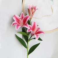 Artificial Lily Flowers for Displays