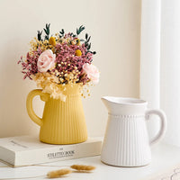 Kettle Ceramic Flower Vase