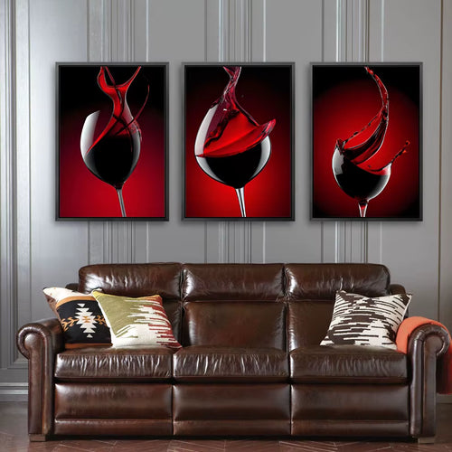 Red Wine Wall Print